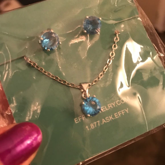 Effy earrings and necklace - Picture 2 of 2